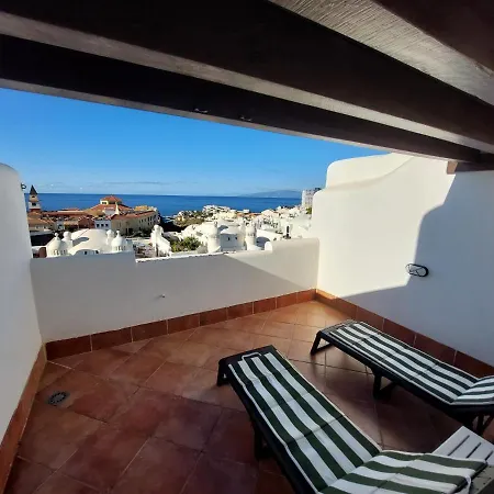 Adeje Paradise 25-a Duplex Ocean Views And Heated Pool דירה אדחה